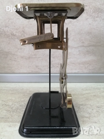 Пощенска везна P.J.Maul 1890-1910г, снимка 4 - Антикварни и старинни предмети - 53522793