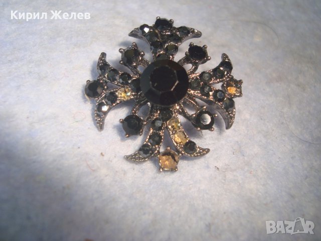 КРАСИВ СТИЛЕН СРЕБРИСТ ФЛОРАЛЕН МОДЕН АРТ МЕДАЛЬОН 14353, снимка 3 - Колиета, медальони, синджири - 37657244