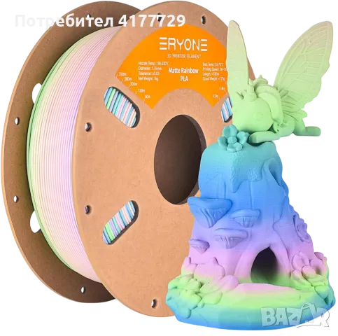 PLA Филаменти (DualSilk,TriSilk,Matte,Galaxy,Rainbow) за 3D FDM Print, снимка 9 - Консумативи за принтери - 49611391