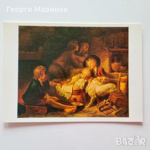 Шедьоври на живописта от Ермитажа, 13 - 18 век, Aurora Art Publishers - Leningrad, 1981 г., комплект, снимка 14 - Специализирана литература - 32545789