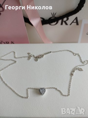 НОВО!Сребърно колие PANDORA S925 ALE +КУТИЯ, снимка 2 - Колиета, медальони, синджири - 28894189