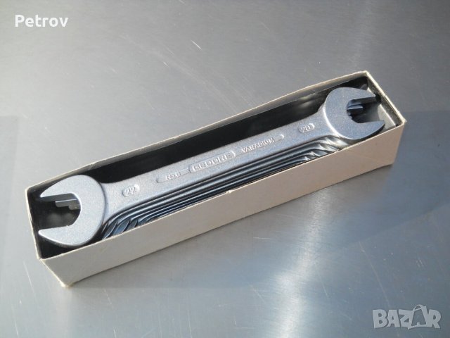 GEDORE No.6 Germany - 8 броя PROFI - SET / 6 - 22 mm / Гаечни Ключове !!!, снимка 2 - Гедорета - 38652574