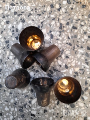 Метални чаши, снимка 3 - Антикварни и старинни предмети - 38438726