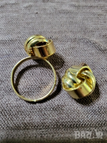 Комплект медицинска стомана, снимка 3 - Пръстени - 52232973