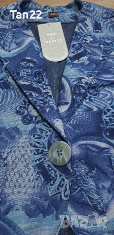 Дaмски марков дънков елек , снимка 4 - Елеци - 51240369