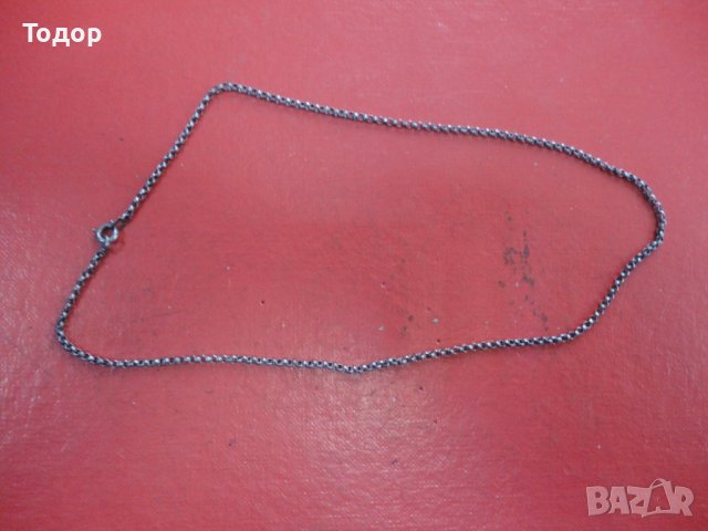 Страхотна сребърна верижка веришка 835