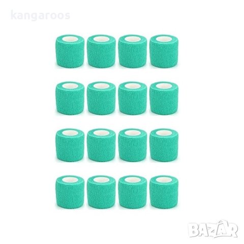 16 ролки самозалепващ бинт (Кобан) Kindmax Lap 7.5 см х 4.5м, снимка 5 - Футбол - 43542266