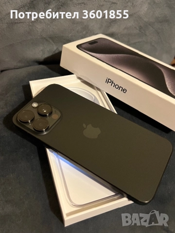iPhone 15 PRO MAX 256GB Като Нов, снимка 4 - Apple iPhone - 52770794
