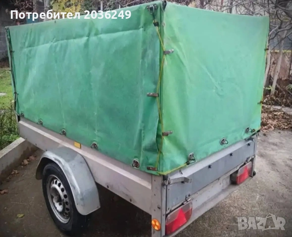 Ремарке Stema с брезент- Нов внос от Германия, снимка 3 - Ремаркета - 53500123