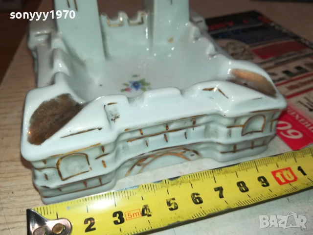 ПЕПЕЛНИК-ПОРЦЕЛАН КРЕПОСТ С МАРКИРОВКА 2207250948LCHERY, снимка 8 - Антикварни и старинни предмети - 51100650