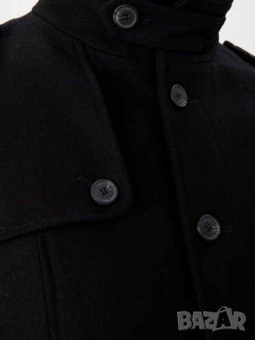 Мъжко зимно палто Jack jones , вълнено палто, снимка 2 - Якета - 43302656