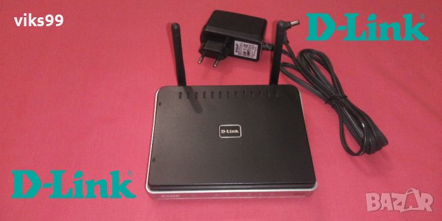 Безжичен рутер D-Link DIR-615 300 Mbit/s, снимка 1 - Рутери - 40330297