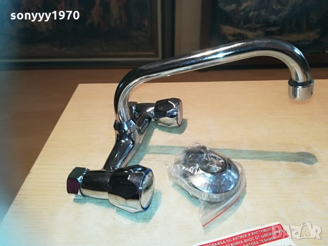 hummer-смесител за стена с прав чучур 2904210931, снимка 2 - Смесители - 32715614