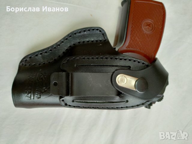 Кобур Макаров-Кожена палачинка, снимка 15 - Оборудване и аксесоари за оръжия - 13632662