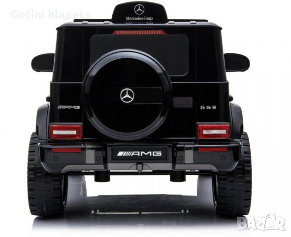 Акумулаторен джип Mercedes Benz G63  с меки гуми , снимка 7 - Детски велосипеди, триколки и коли - 35493577