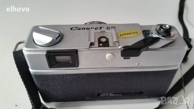 Фотоапарат Canon Canonet 28, снимка 6 - Фотоапарати - 38468250