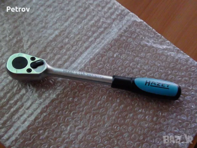 HAZET 916 SP - MADE IN GERMANY - 1/2" ЧИСТО НОВА Profi Тресчотка !! Немско Индустриално Качество !!!, снимка 2 - Гедорета - 48313407