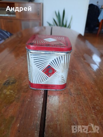 Стара кутия от Грузински чай #3, снимка 2 - Други ценни предмети - 43478910