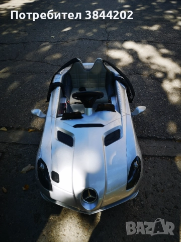 Kола Акумулаторна 12V MERCEDES BENZ, снимка 6 - Детски велосипеди, триколки и коли - 51816963