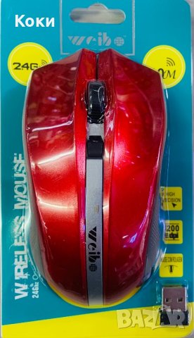 Безжична мишка Weibo RF2812 WIRELESS RF2812, снимка 1