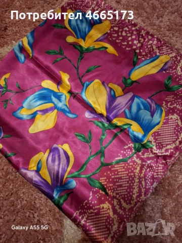 Сатенени и Копринени Шалове , снимка 9 - Шалове - 53025280