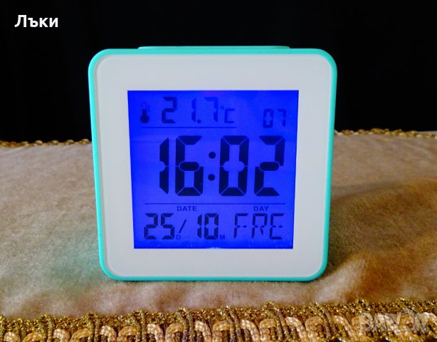TCM Tchibo настолен часовник,аларма,радиоконтрол. , снимка 7 - Луксозни - 26873011
