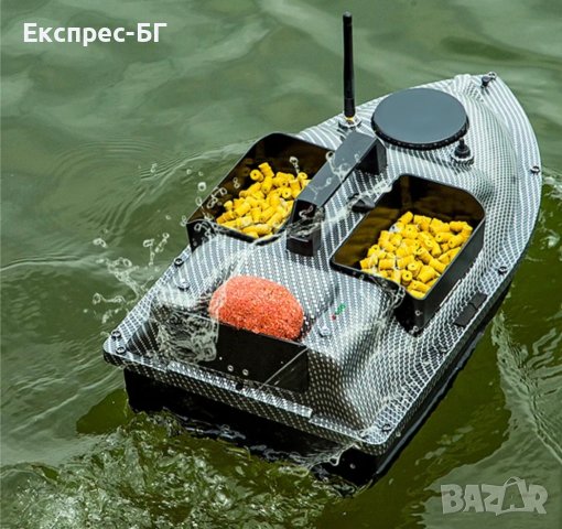 Карбонова лодка с 16 точков GPS Bait Boat за захранка, снимка 11 - Такъми - 37935264