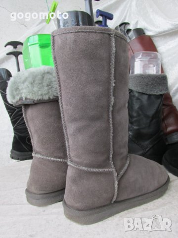 водоустойчиви ботуши, боти апрески Limelight® original,аналог UGG,37 - 38,100% естествена кожа+вълна, снимка 11 - Дамски ботуши - 35648772