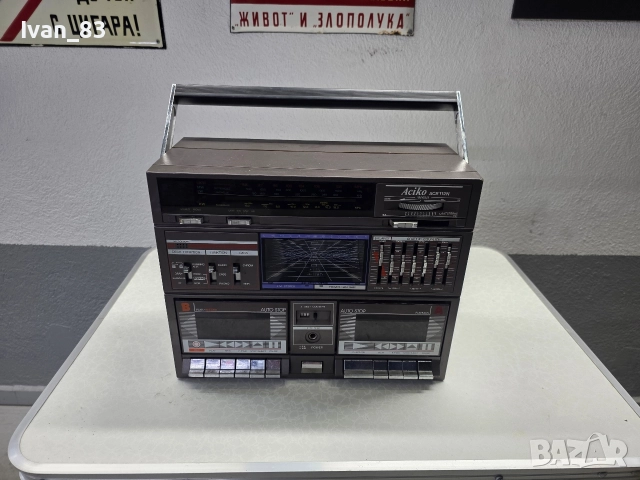Радиокасетофон Aciko ACR 112n Цял или на части! 