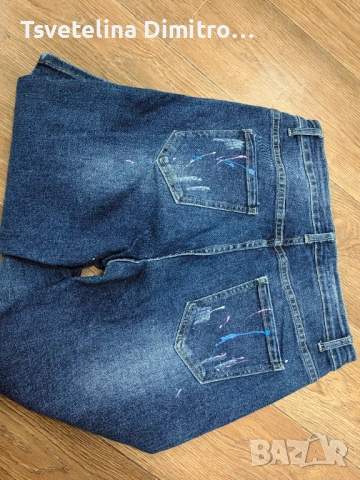 Дамски дънки в отлично състояние размер 30., снимка 5 - Дънки - 53517502