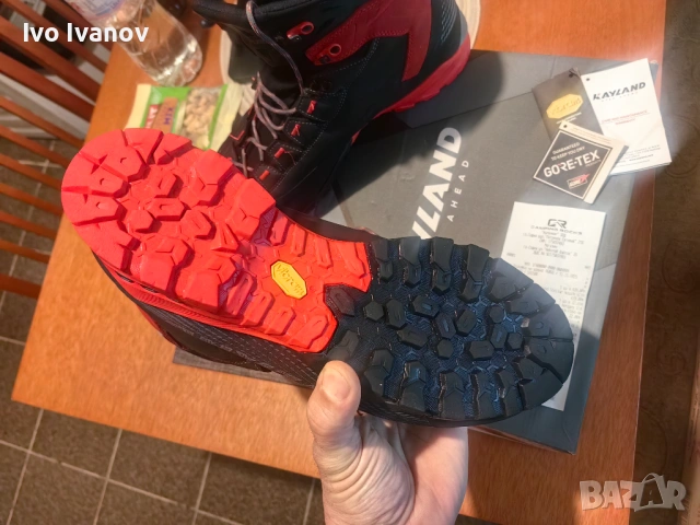 Зимни туристически обувки Номер 47/31см Kayland Stellar Nubuck GTX, снимка 7 - Спортни обувки - 53408566