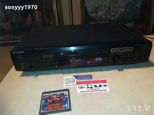 ПОРЪЧАН-SONY MDS-JE520 MINIDISC MADE IN JAPAN, снимка 5 - Декове - 28643992