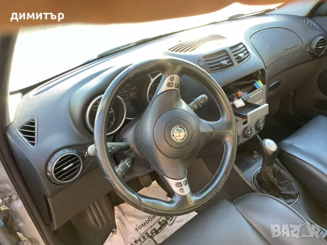 alfa romeo 147 1.6 twin spark кожа на части алфа ромео , снимка 6 - Автомобили и джипове - 22142153