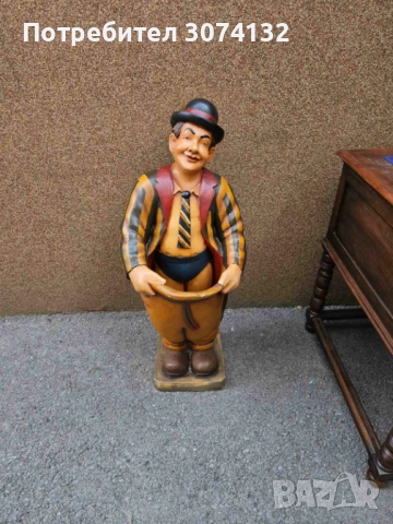 Голяма ретро декорация/стойка за чадъри