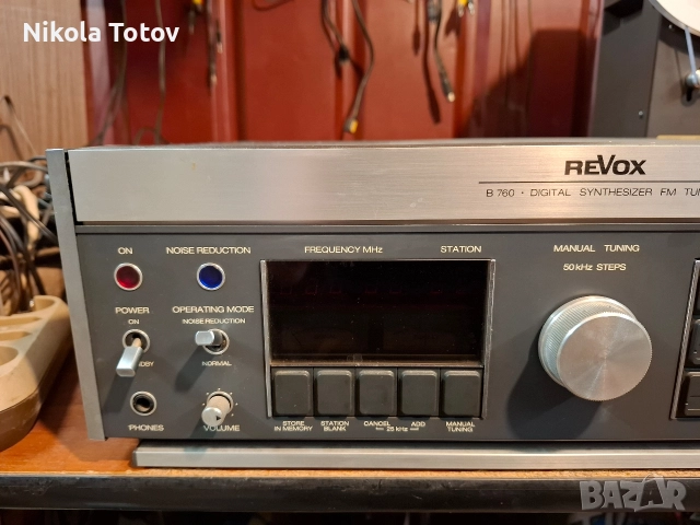 Продава сe тунер Revox B-760., снимка 2 - Ресийвъри, усилватели, смесителни пултове - 52940728