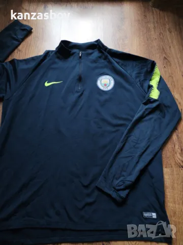 NIKE MANCHESTER CITY 2018/2019 - страхотна футболна блуза ХЛ, снимка 6 - Спортни дрехи, екипи - 49800055