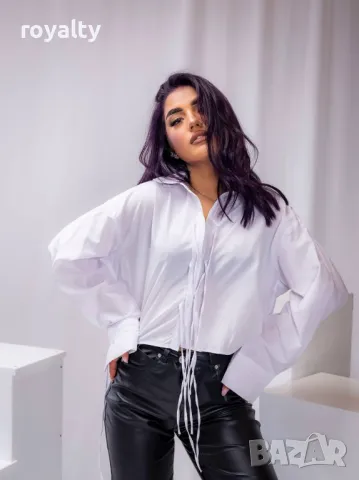 Дамска бяла риза