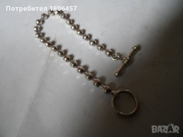 сребърна гривна - 2, снимка 8 - Гривни - 32982284