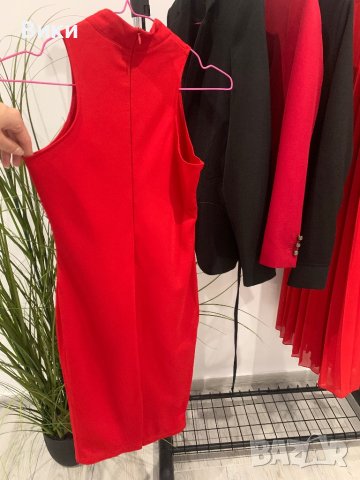 Червена рокля, снимка 9 - Рокли - 43501082