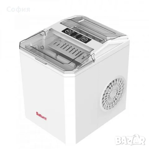 Ледогенератор, 110W, 12кг./24ч., 1л., Бял, снимка 1