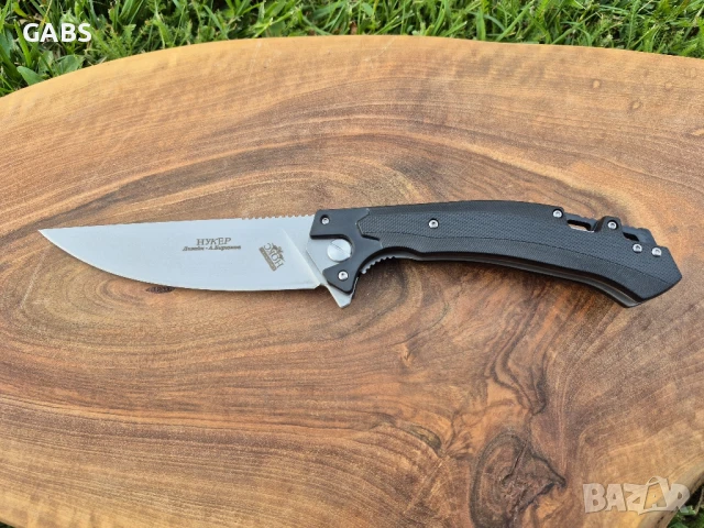 Руски сгъваем нож НОКС Нукер,дизайн А.Бирюков