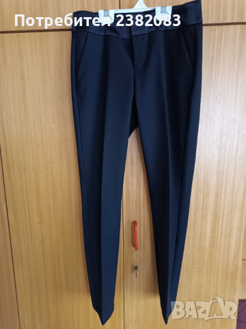 Черен дамски панталон 