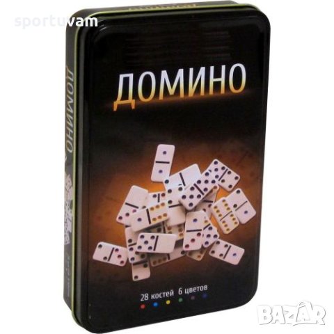 Домино в метална кутия, образователна игра, снимка 2 - Домино - 43210626