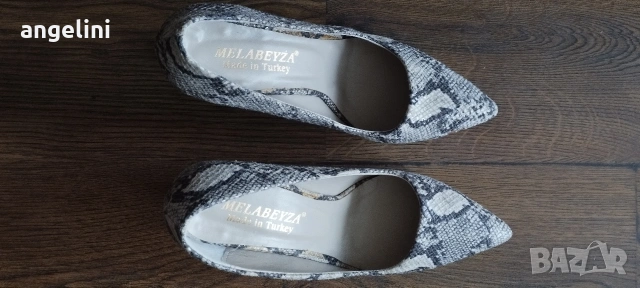 Дамски обувки 37 номер, снимка 2 - Дамски обувки на ток - 53285173