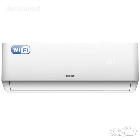Инверторен климатик Diplomat DAC-120CASmart-UVC йонизатор UV лампа WiFi 