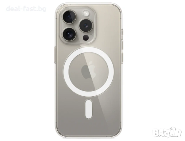 iPhone 15 Pro Clear Case with MagSafe / Оригинал / Прозрачен