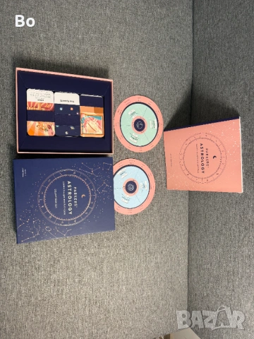 Parkers’ Astrology Deluxe Box Set – комплект за астрология, снимка 4 - Карти за игра - 53415061