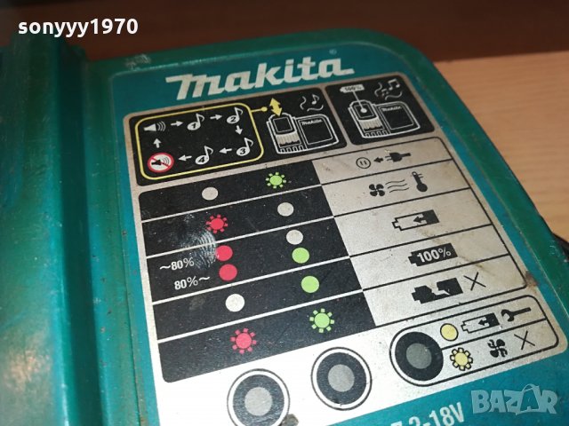 makita battery charger 0405211143, снимка 9 - Винтоверти - 32755159