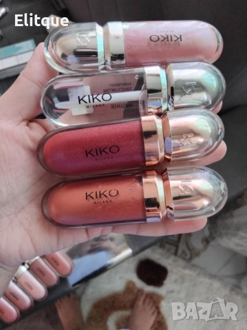 гланц kiko, снимка 3 - Декоративна козметика - 52565813