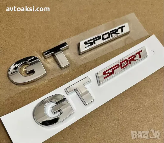 3D Емблема/Надпис GT sport Хром